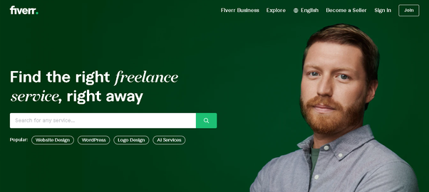 What factors should consider when selecting a freelancer on Fiverr?