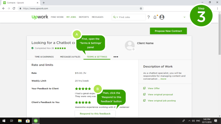 How Do I Leave Feedback And Reviews For Freelancers On Upwork?