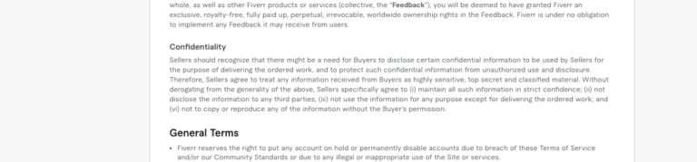 How Do I Handle Confidentiality And Ownership Rights With Freelancers On Fiverr?