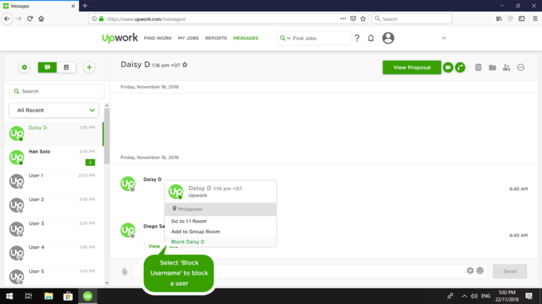 How Does The Upwork Messaging System Work For Communication?